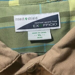 Exofficio Men's Casual Button Down Shirt - Brown